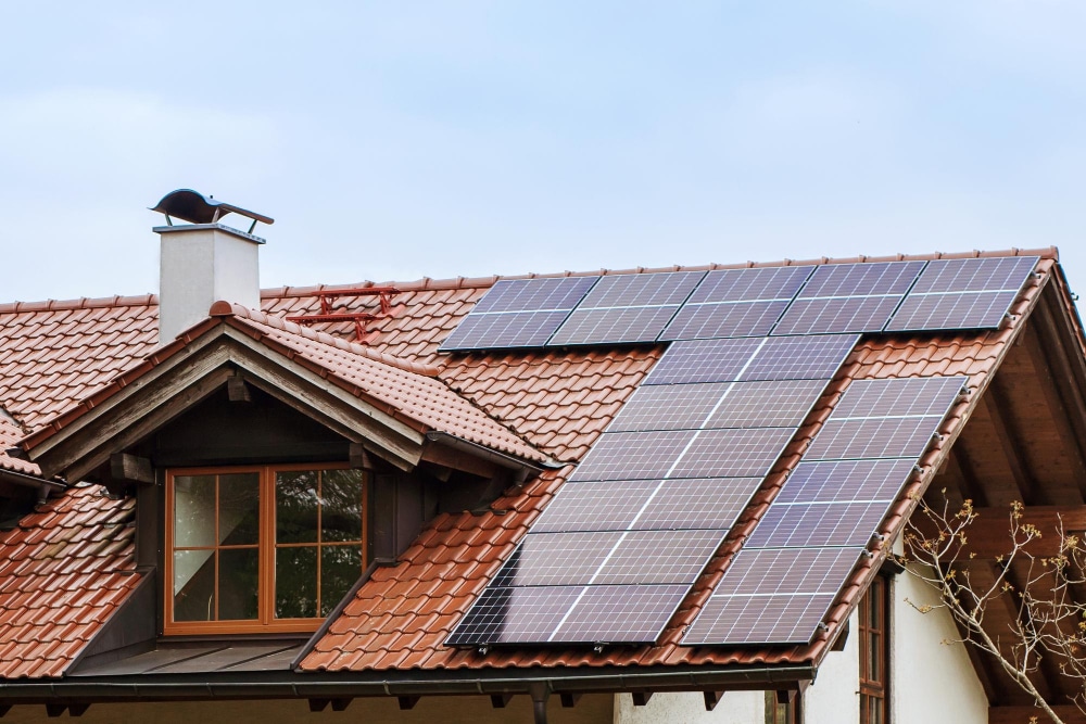 5 kwp Photovoltaikanlage auf dem dach